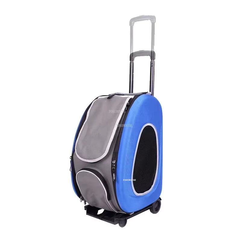 PawPorta 4-in-1 Foldable Pet Stroller – The Stylish Ride for Pets on the Go
